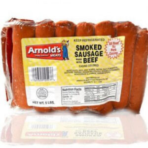 Arnold’s Meats- Smoked Sausage Beef